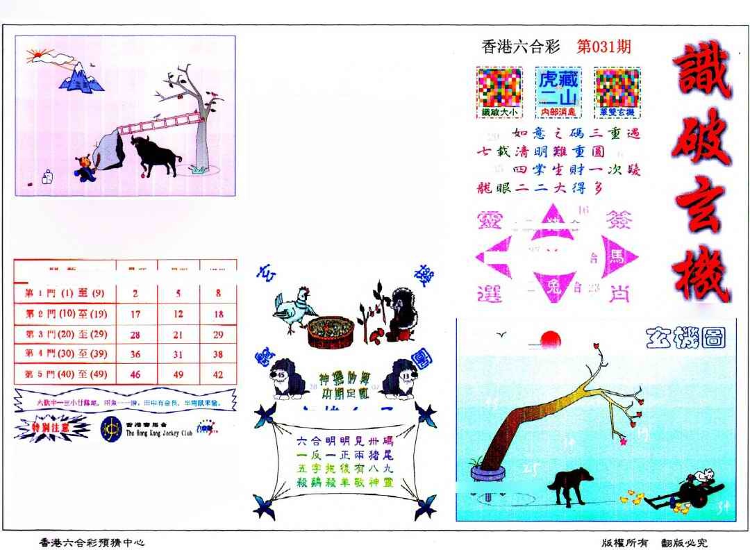 031期识破玄机(保证香港版)[图]